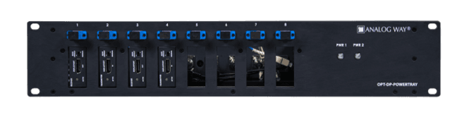 Hovedbilde RackMount.Power tray f/8x DPort 1.2 opt.ext(EXT-DP12-OPT)