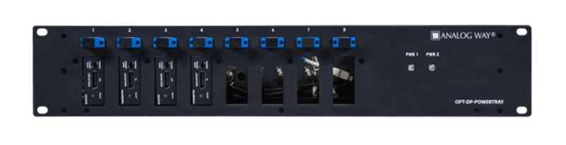 RackMount.Power tray f/8x DPort 1.2 opt.ext(EXT-DP12-OPT)