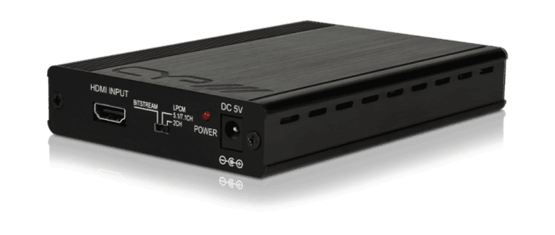 HDMI 1.3 Audio De-Embedder (7.1LPCM) Pass-Through