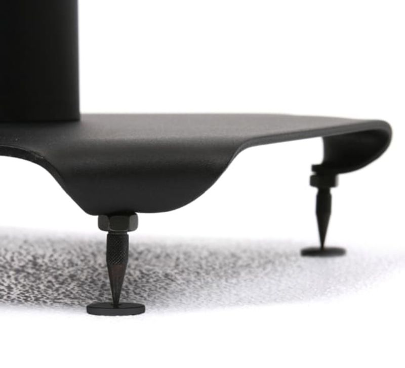 Høyttalerstativ 80cm Sort