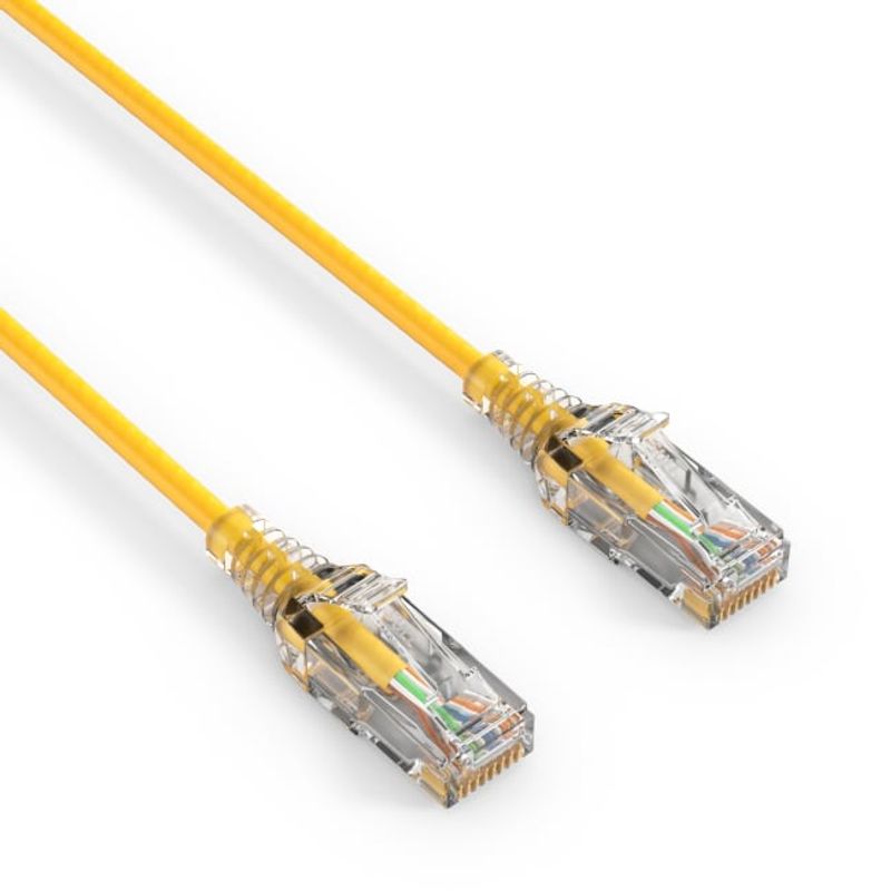 PureLink Kabel CAT 6 Patchekabel SLIM - UTP - LSOH 3m Gul