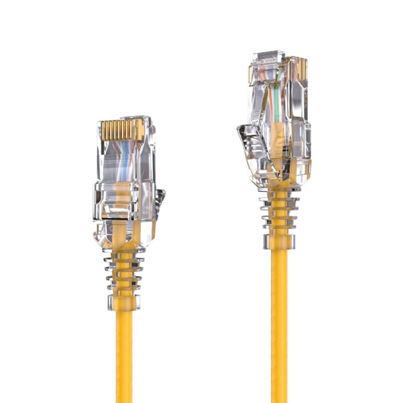 PureLink Kabel CAT 6 Patchekabel SLIM - UTP - LSOH 3m Gul