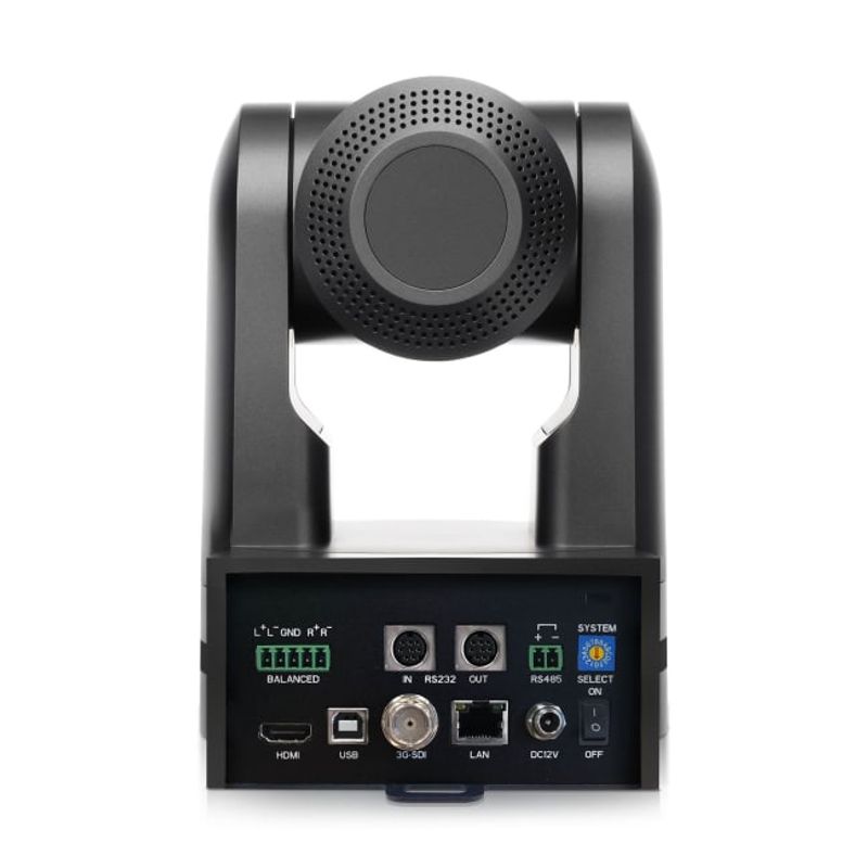Kamera 4K/60 PTZ 30x optisk zoom HDMI SDI USB2.0 SRT IP sort