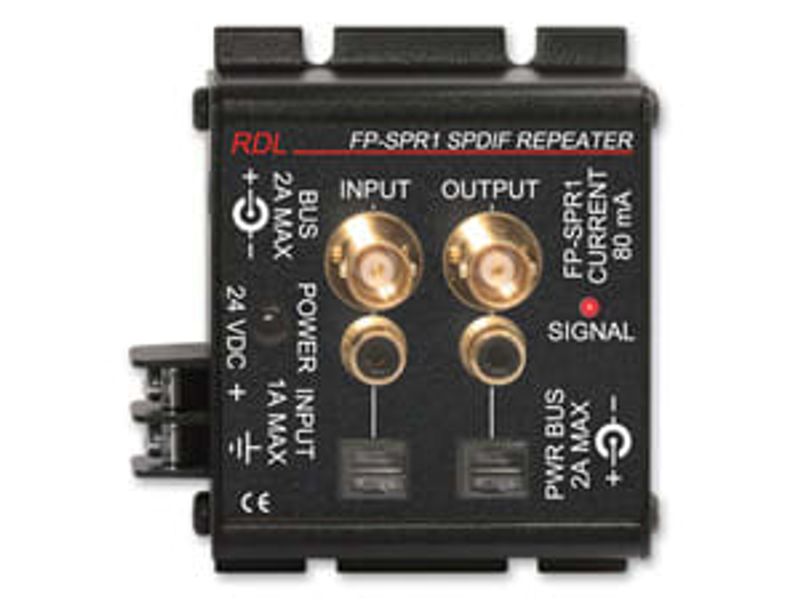 RDL Forsterker/repeater SPDIF