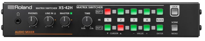 Roland XS-42H flerformat matrisemikser 4 inn / 2 ut
