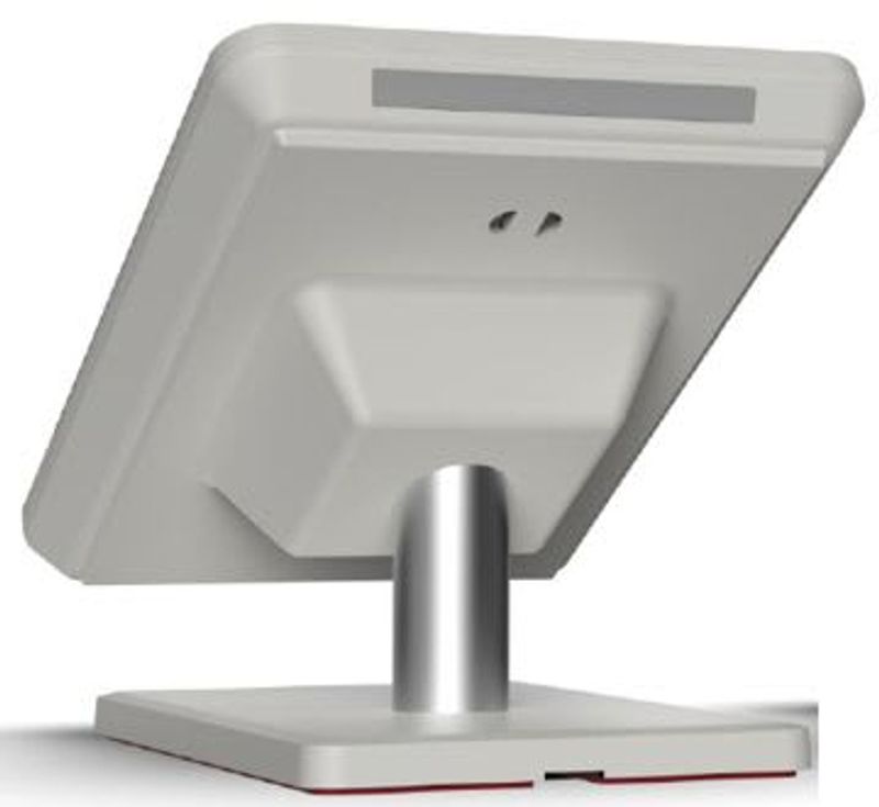 Table stand for touch enabled control pad TEC-X, white