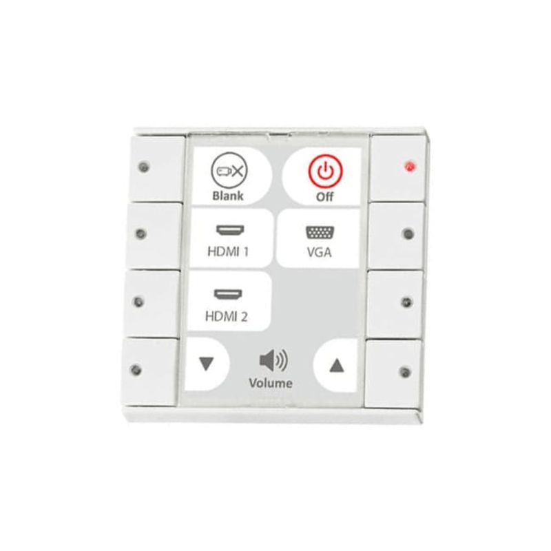 Echo Plus 8EUW - 8-button control pad w/ Ethernet, EU, white