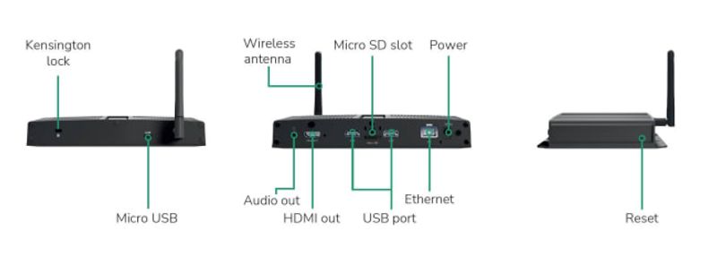 XMP-8550 høytytende kioskprosessor og 4K mediespiller