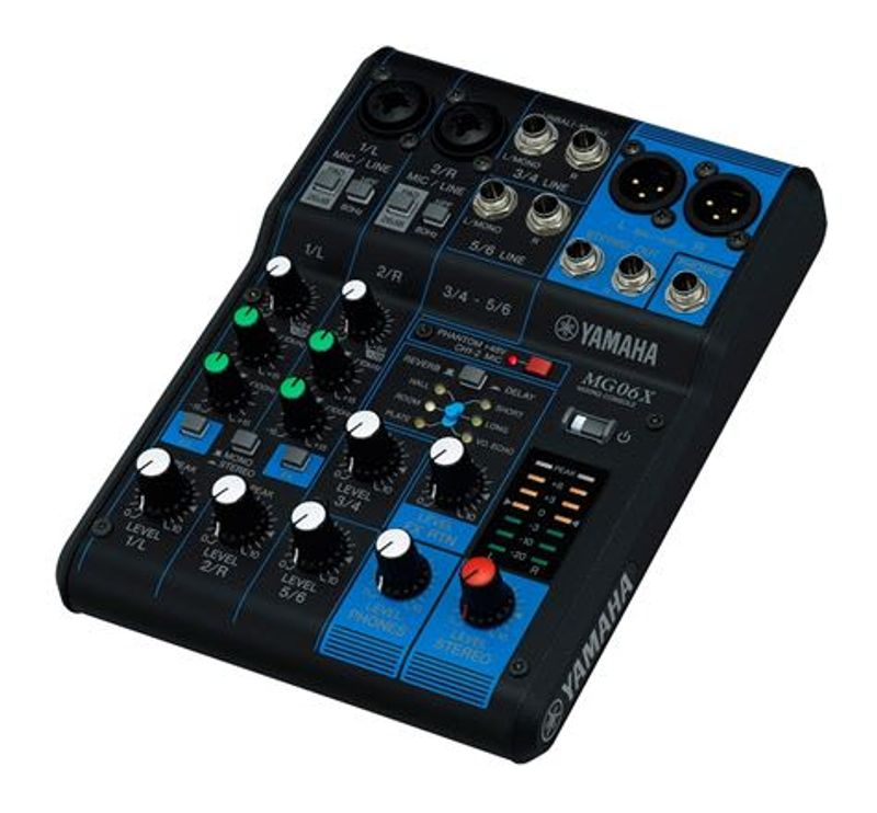 Yamaha Mikser Bord 2xMikrofon 2xStereo Linje Effekter