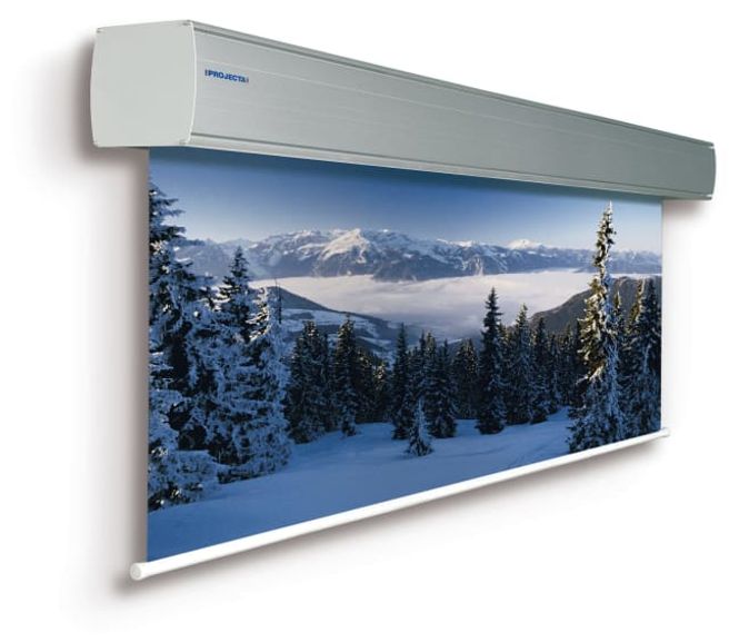 Hovedbilde Lerret Motorisert 16:10, 407x650cm, Standard duk
