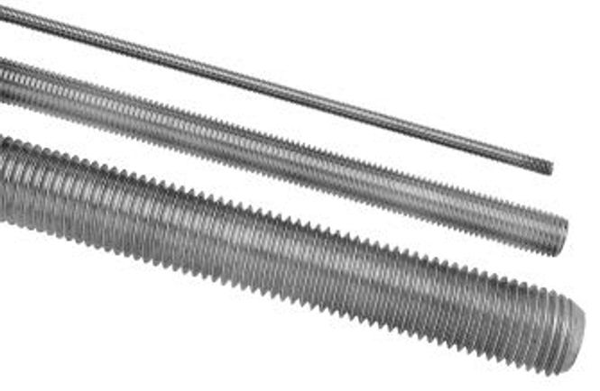 Hovedbilde Gjengestang M16, 8.8 ElZink-A2K,DIN976,fasthetsklasse 8.8,1m