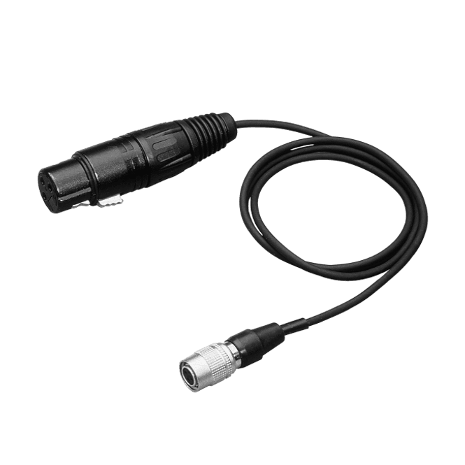 Hovedbilde Audio-Technica kabel, XLRF til Hirose