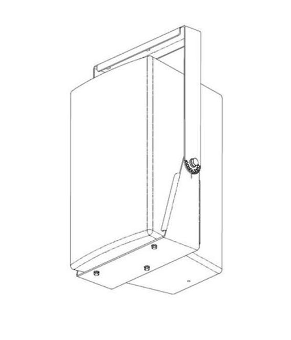 Hovedbilde Vertikal U-brakett FOR V2-28 Sort