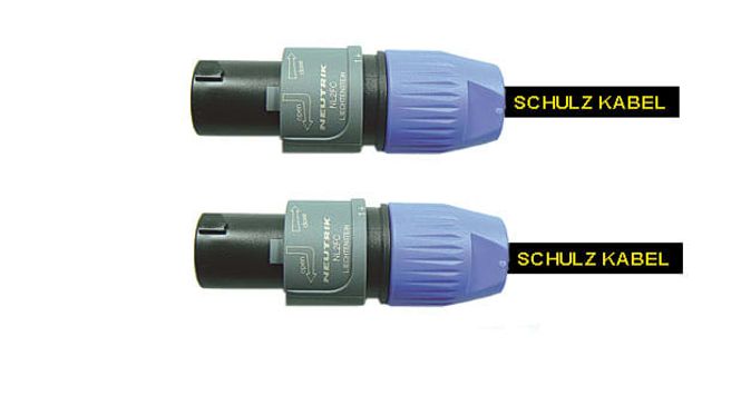 Hovedbilde Schulz Høyttalerkabel Speakon 2x4mm2 10m