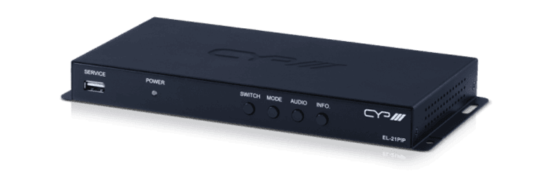 2×1 HDMI Multi-Window Scaling Switcher (Picture in Picture)