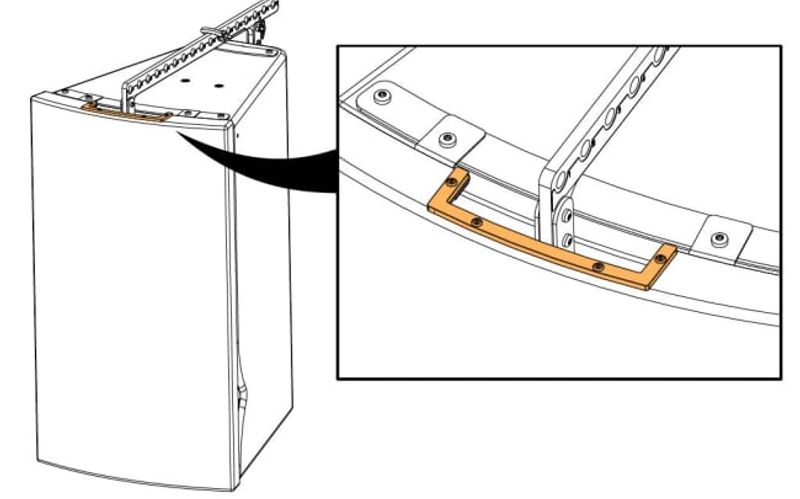 Acoustically transparent FrScr.f/A15i Focus w/A15i-LIFT(RAL)