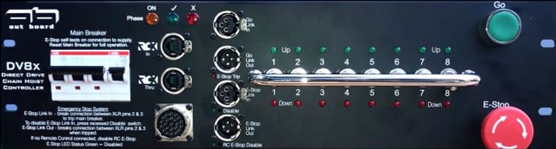 8Ch. Direct Control controller, m/Smart Control interface