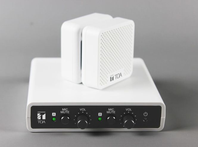 Hovedbilde Window intercom system,Sentralenhet,2x Mic/høyt enh.m/magnet