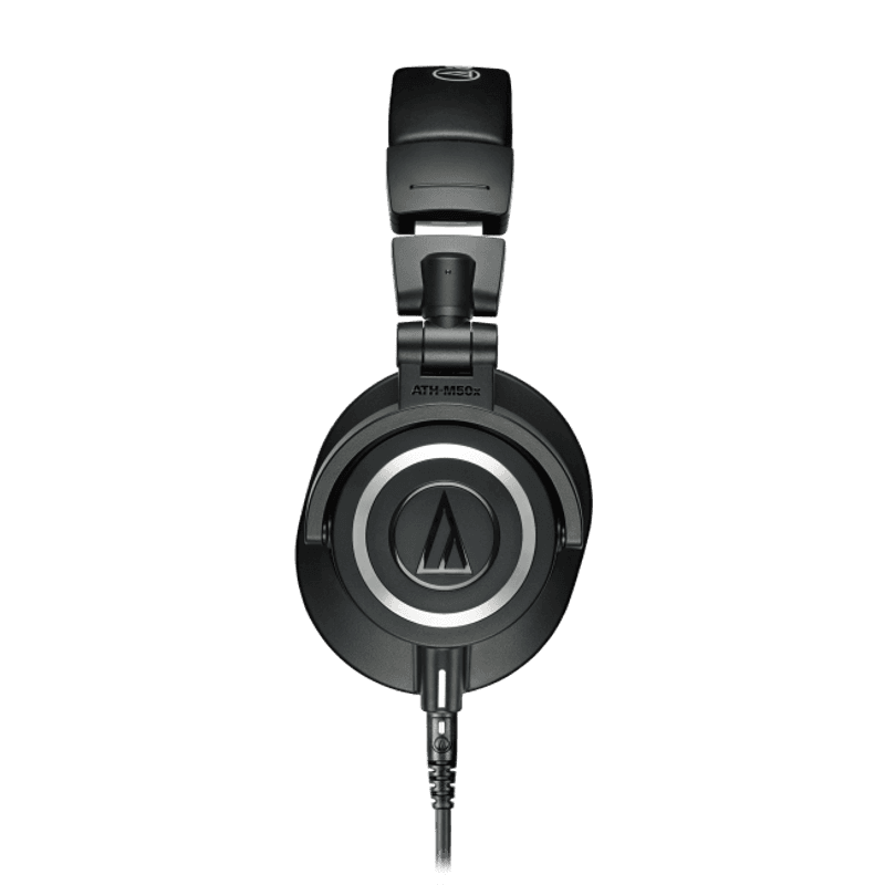 Audio-Technica hodetelefon studio monitor m/3 kabler, sort