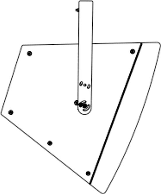 Hovedbilde LVH-900 U-Bracket, White (For Indoor Use Only)