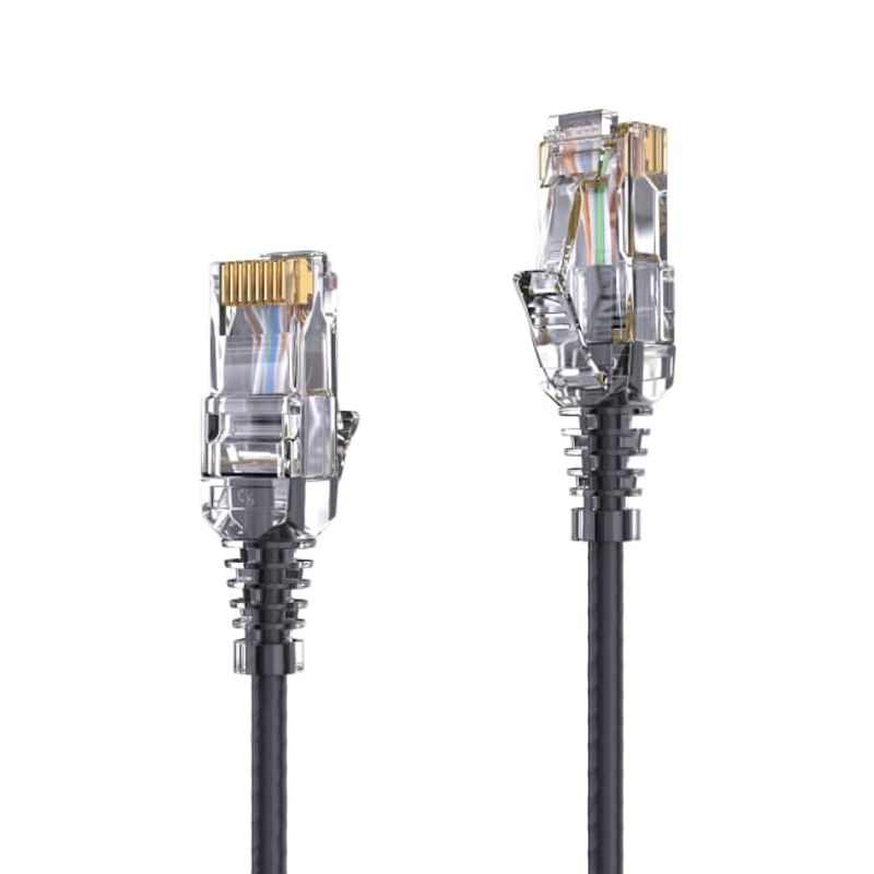 PureLink Kabel CAT 6 Patchekabel SLIM - UTP - LSOH 3m Sort