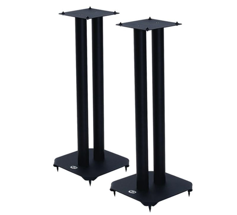 Høyttalerstativ 60cm Sort