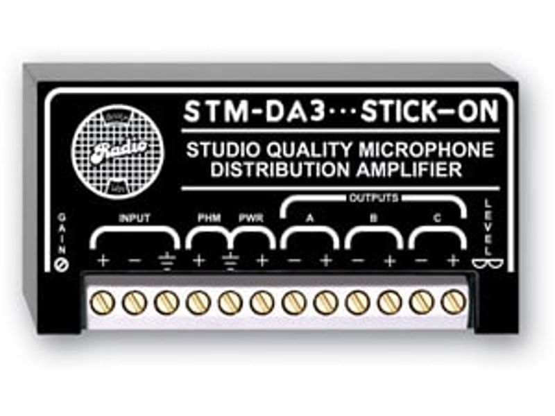 RDL Splitter Mikrofon 1:3