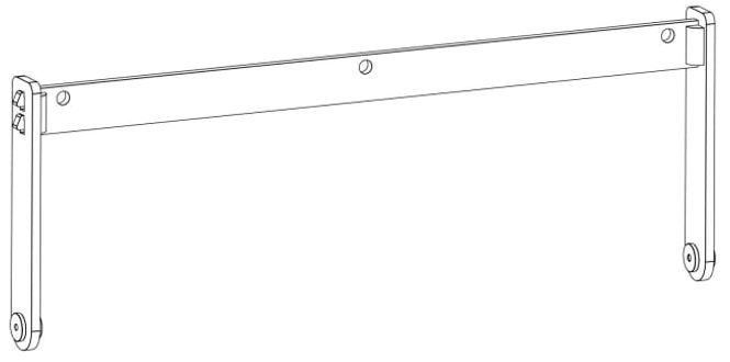 Hovedbilde Rigging bar and pullback f/A15iW and KS21iW (white)