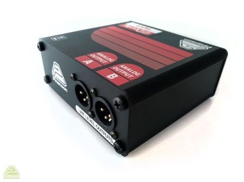 BreakIN box DANTE m/2xXLRF, POE, 44,1-48-96Khz