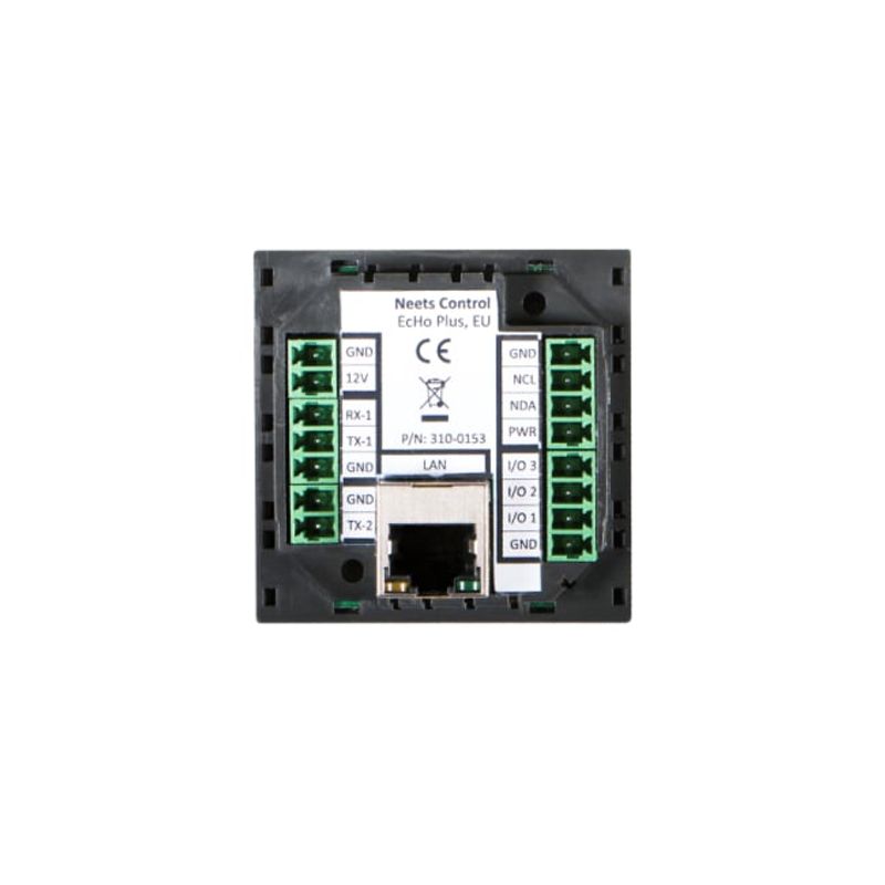 Echo Plus 8EUB - 8-button control pad w/ Ethernet, EU, black