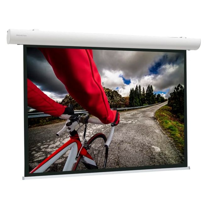 Hovedbilde Motorlerret 16:9 184x320 Matthvit Sort kant