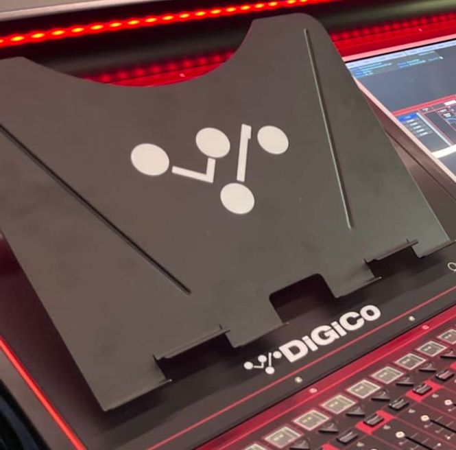Hovedbilde DiGiCo Quantum 225 laptop/script tray option, Laptop