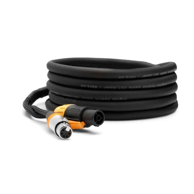 Hovedbilde Hybridkabel DMX TrueCon 1,5mm2 + 5P XLR, 3m