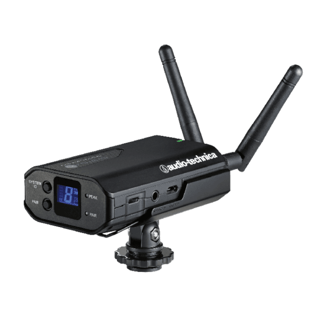 Hovedbilde Audio-Technica System 10 pro kameramottager og 1x mikk 2.4GHz