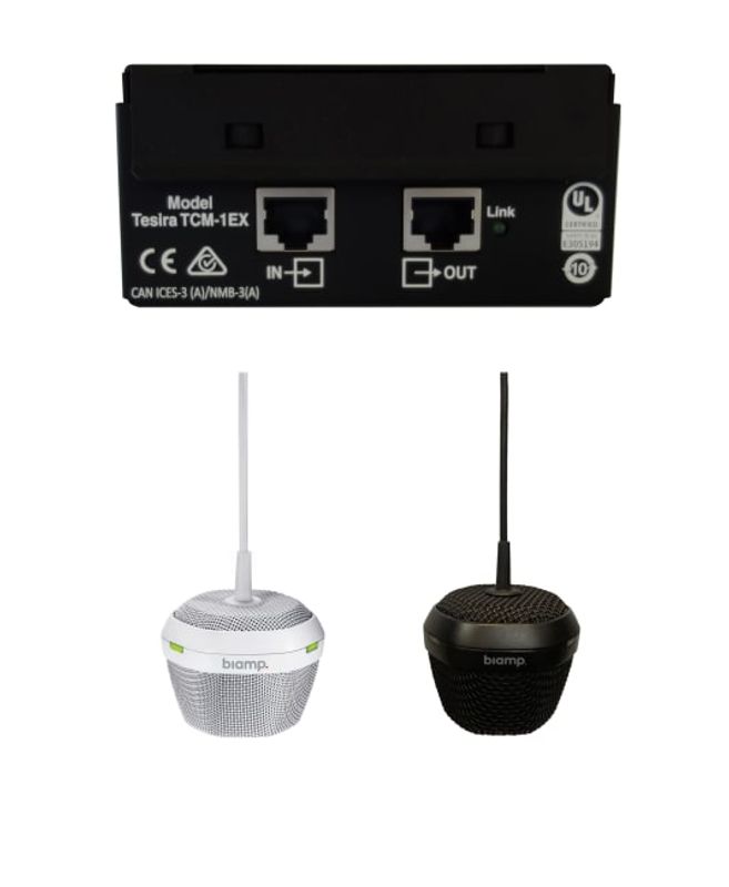 AVB Beamtracking Takmikrofon Utvidelse 3m Kabel Sort