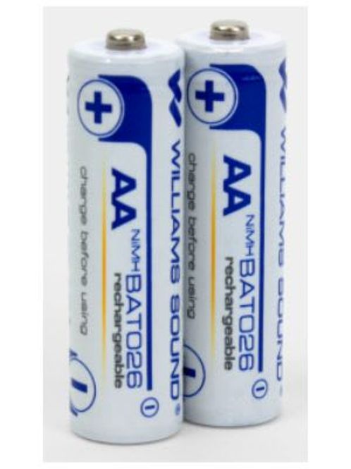Hovedbilde Williams Sound Batteri NIMH AA 2 stk for RX22-4N ++