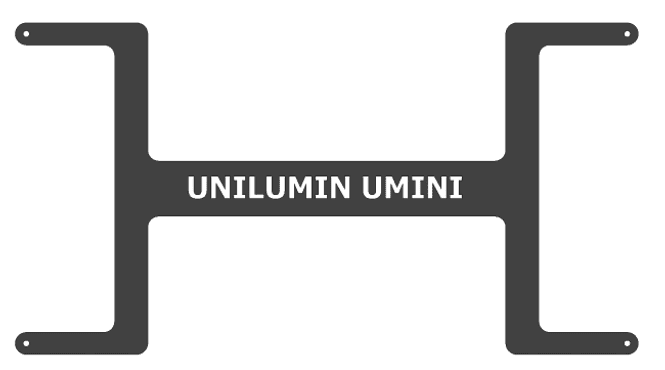 Hovedbilde Veggfeste avstandsstykke til Unilumin UMini. Svart