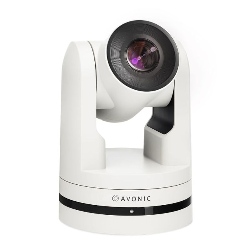 Kamera 4K/60 PTZ 30x optisk zoom HDMI SDI USB2.0 SRT IP hvit