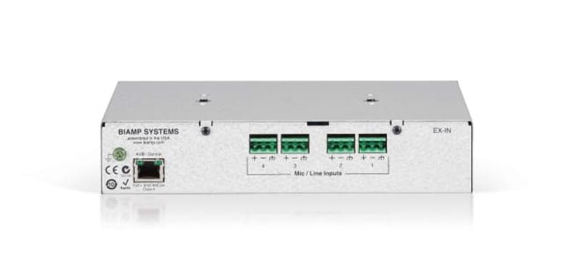 Biamp Expander Innganger Tesira 4 Kanaler