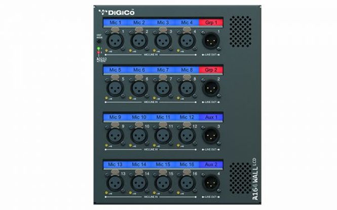 Hovedbilde DiGiCo 4REA4 veggboks m/ LED 16 mic/line inn, 4 line ut, A3232