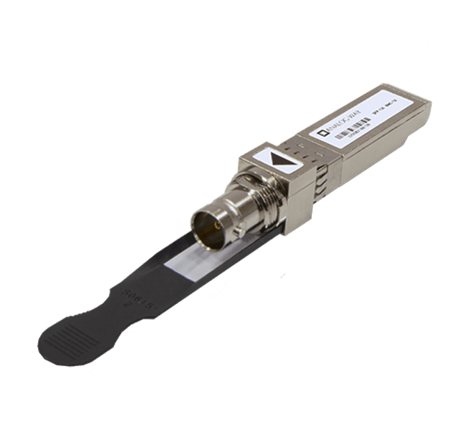 Hovedbilde 12G-SDI video SFP+ Transmitter, full-size BNC, reclocked