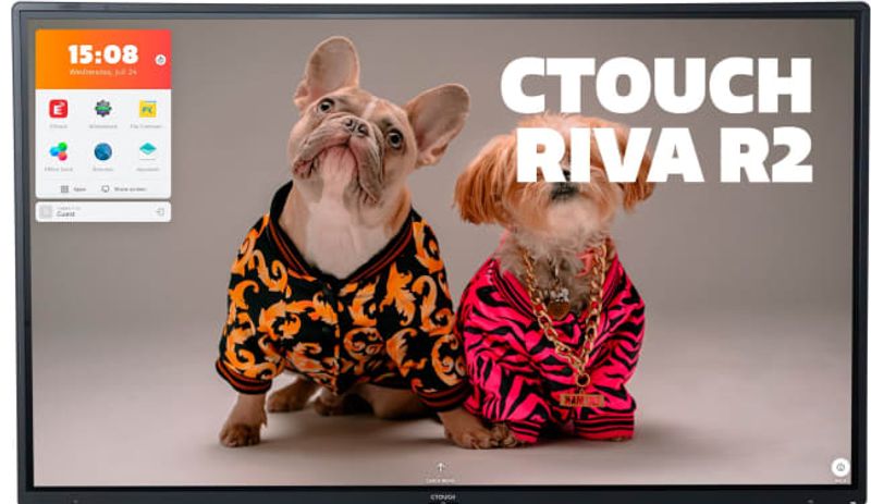 Interaktiv skjerm CTOUCH Riva R2 55