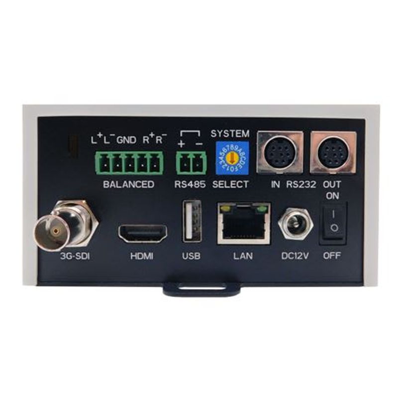 Kamera PTZ 30x Optisk Zoom HDMI SDI USB2.0 SRT IP Hvit