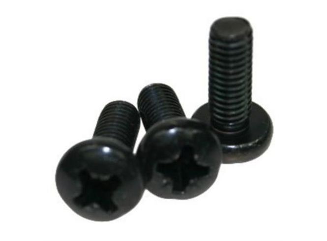 Hovedbilde RACKSKRUE SORT 6mm x 16mm
