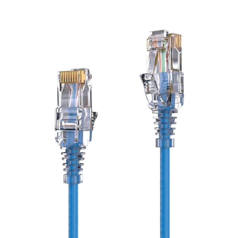 PureLink Kabel CAT 6 Patchekabel SLIM - UTP - LSOH 1m Blå