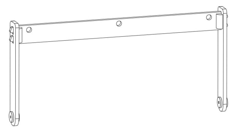 Rigging bar and pullback f/A10iW (white)