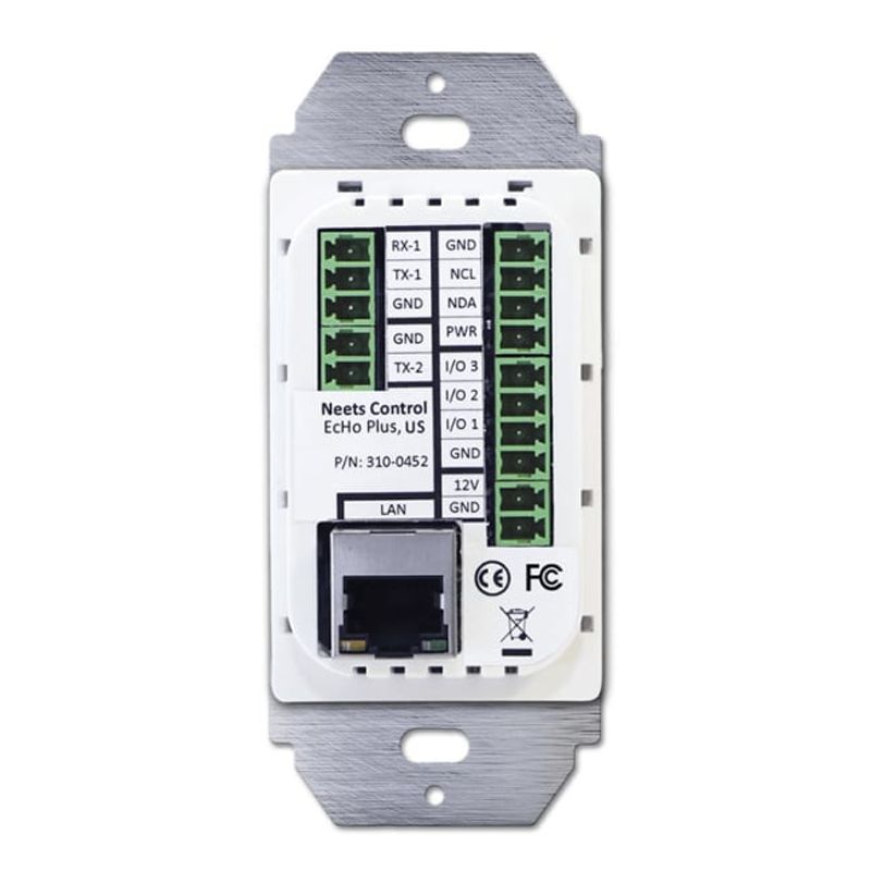 Echo Plus 8USW - 8-button control pad w/ Ethernet, US, white