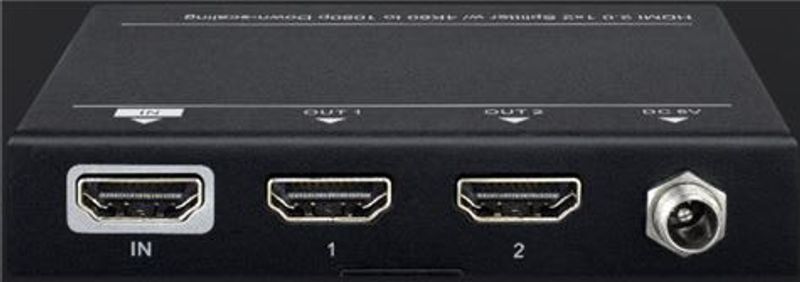 Splitter 1x2 HDMI2.0 HDCP2.2 Auto EDID