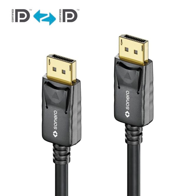 Hovedbilde Displayport kabel 1.4, 1,0 m