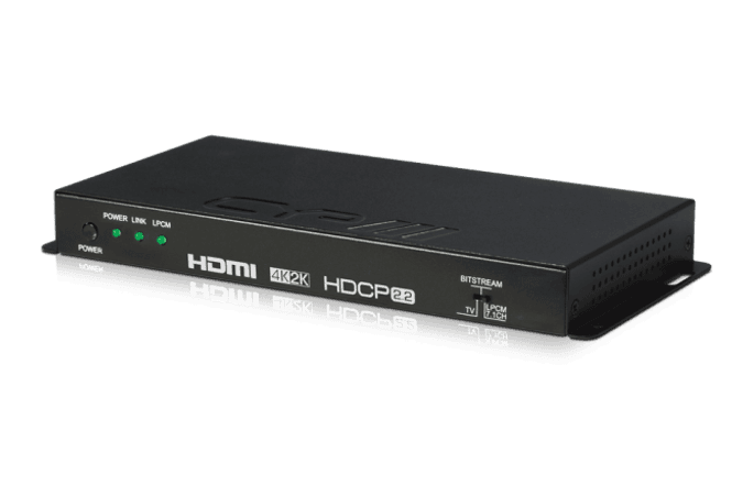 Hovedbilde HDMI Audio De-embedder (up to 7.1) with built-in Repeater,4K